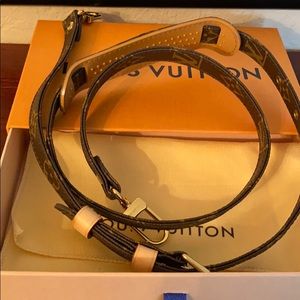 Louis Vuitton monogram strap